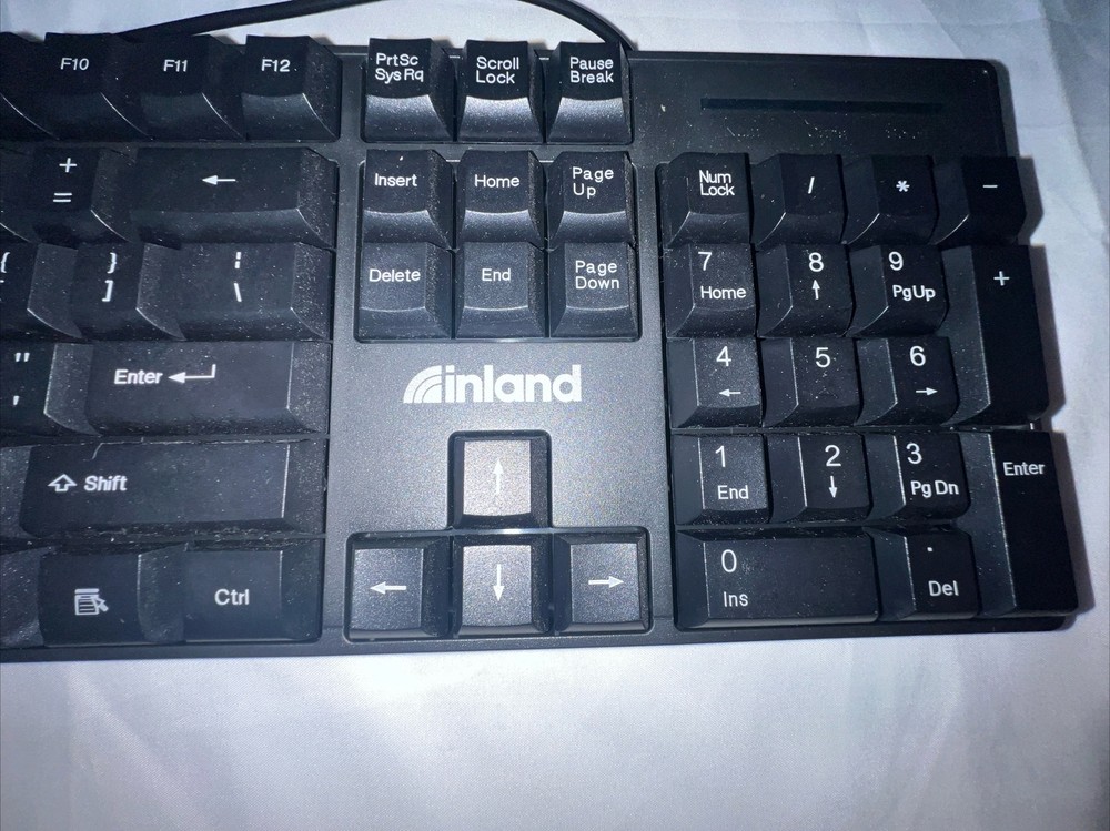 Electronics 4Piece Bundle - Keyboard, Mouse, Cord, & Computer Mat