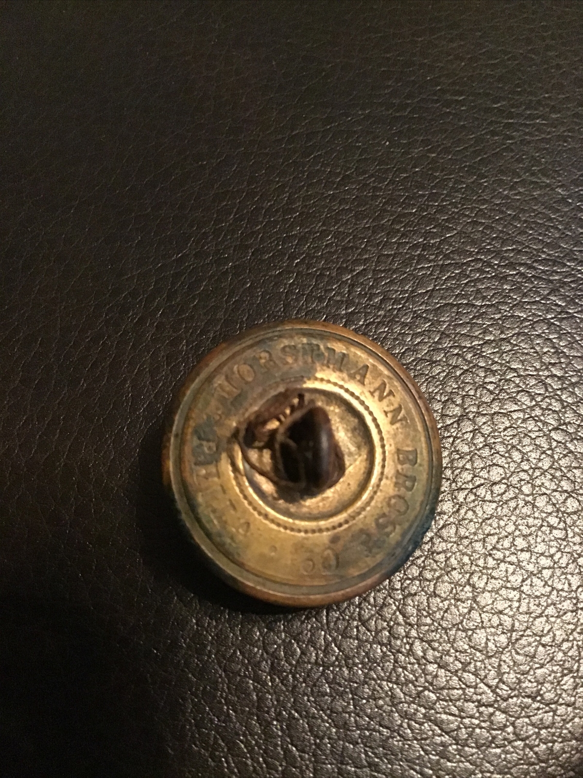 Virginia Staff Officer State Seal Coat Button Horstmann Bros & Co. Phila 1870-92