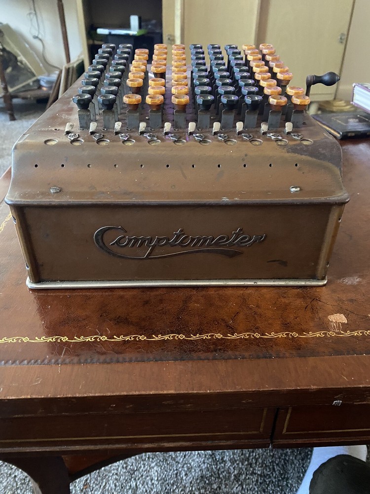 Felt And Tarrant Original Metal Comptometer Calculator Adding Machine