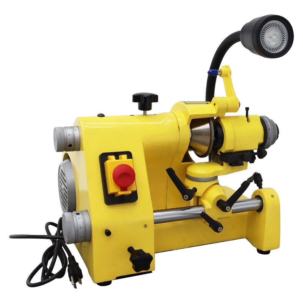 5 Collets Universal Cutter Grinder Sharpener Drill Bit Lathe Bit Grinding 110V