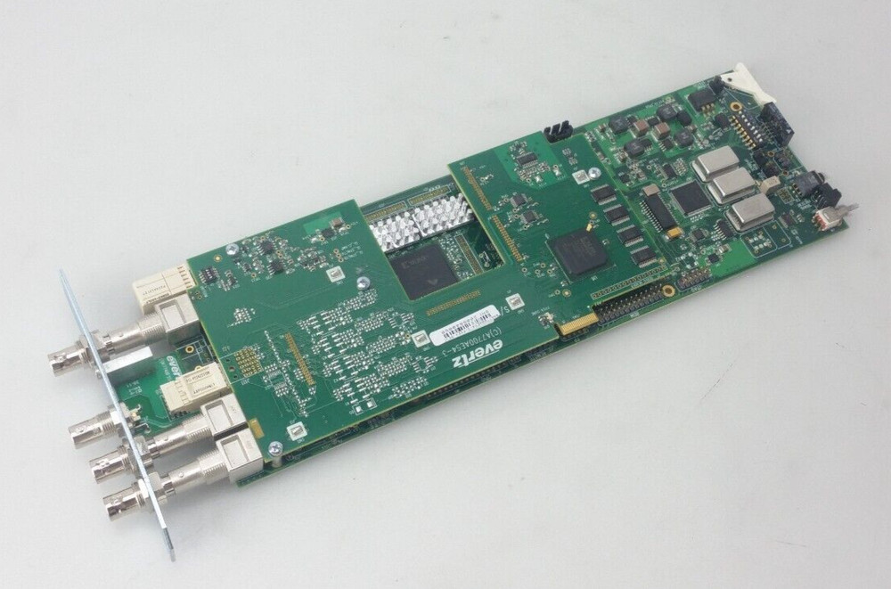 Evertz 7746FSE-HD HD/SD SDI Frame Synchronizer Sync  W/ Back panel