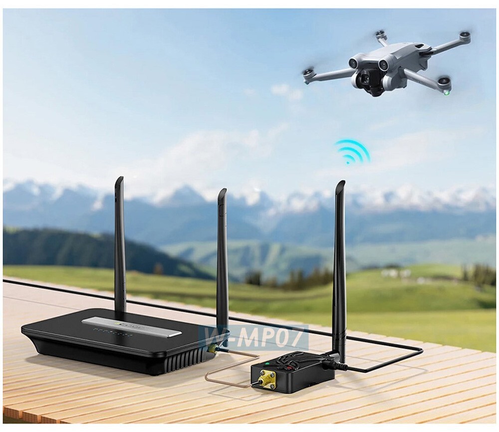 Active Powered Wi-Fi 2.4G Antenna Amplifier │4W Boost │ AP ZigBee Router RC