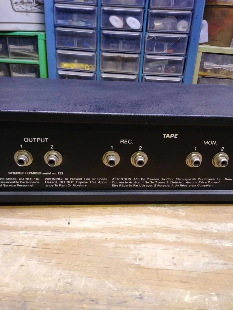 MXR 132, Stereo Dynamic Expander, Early Black Version, Vintage Unit MAKE OFFER