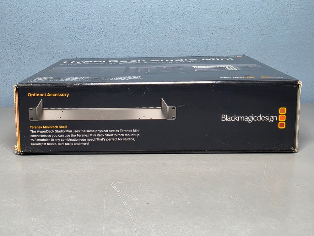 Blackmagicdesign HyperDeck Studio Mini Broadcast Deck Dual SD & UHS-II Card Read