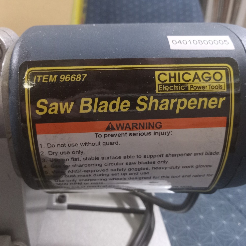 Chicago Saw Blade Sharpener