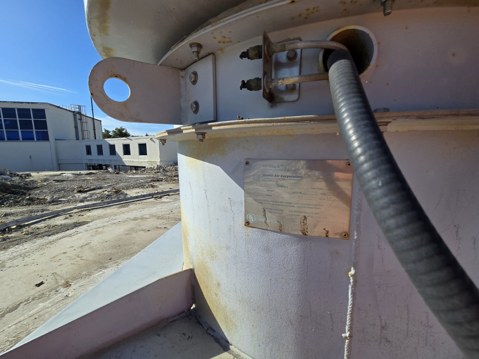 Industrial Strobic Air Rooftop Exhaust Fan