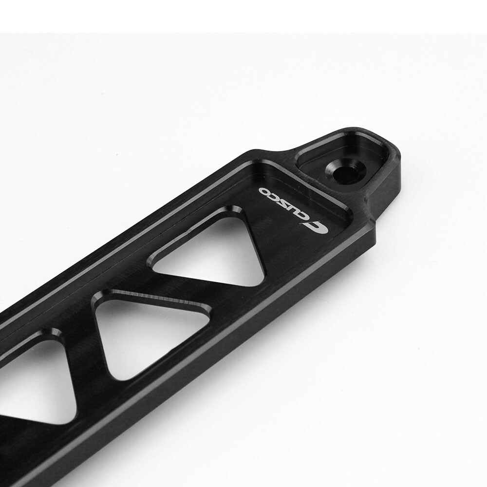 Black JDM Battery Hold Tie Down w/ J-Hooks For Honda Civic EG EK S2000 For Acura