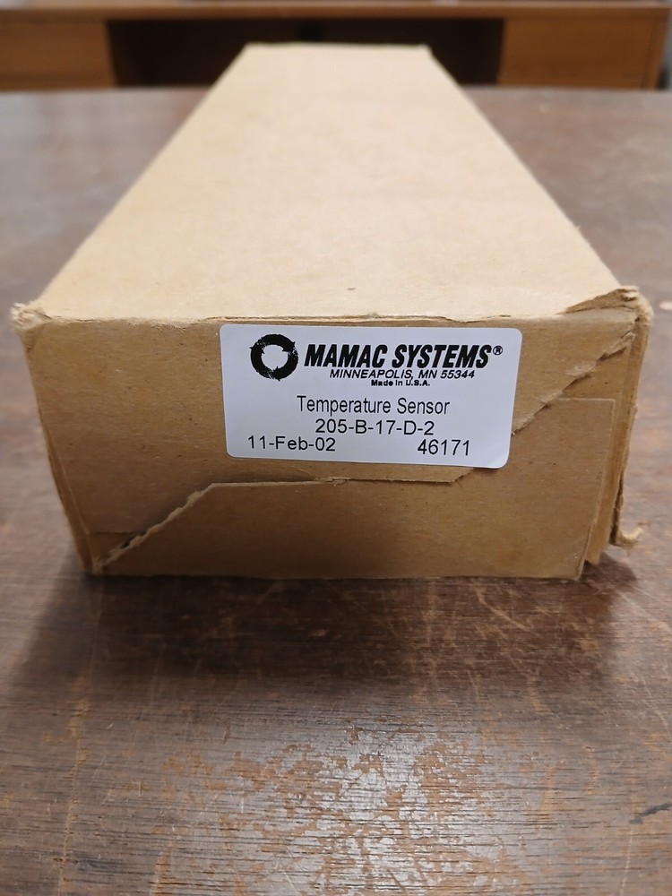 MAMAC SYSTEMS 205-B-17-D-2 Temperature Sensor