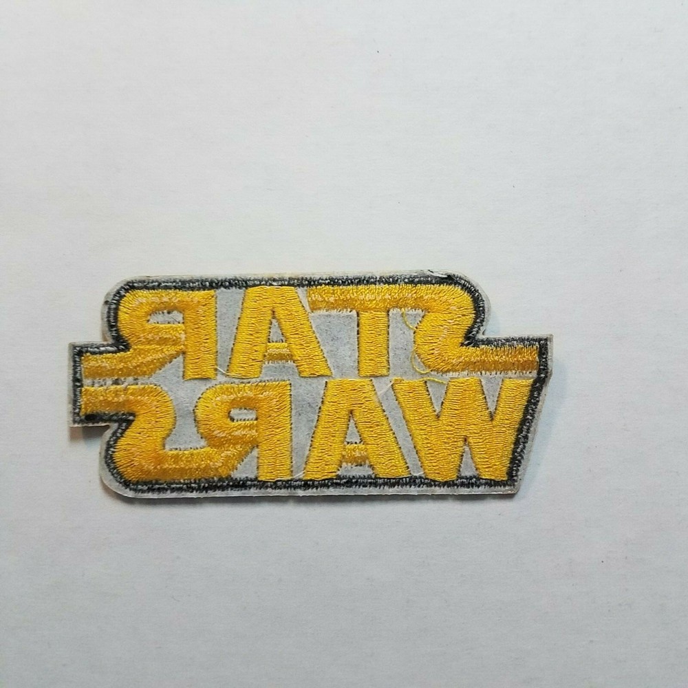 Star Wars Classic Yellow Logo Patch 3 1/2 inch patch cosplay