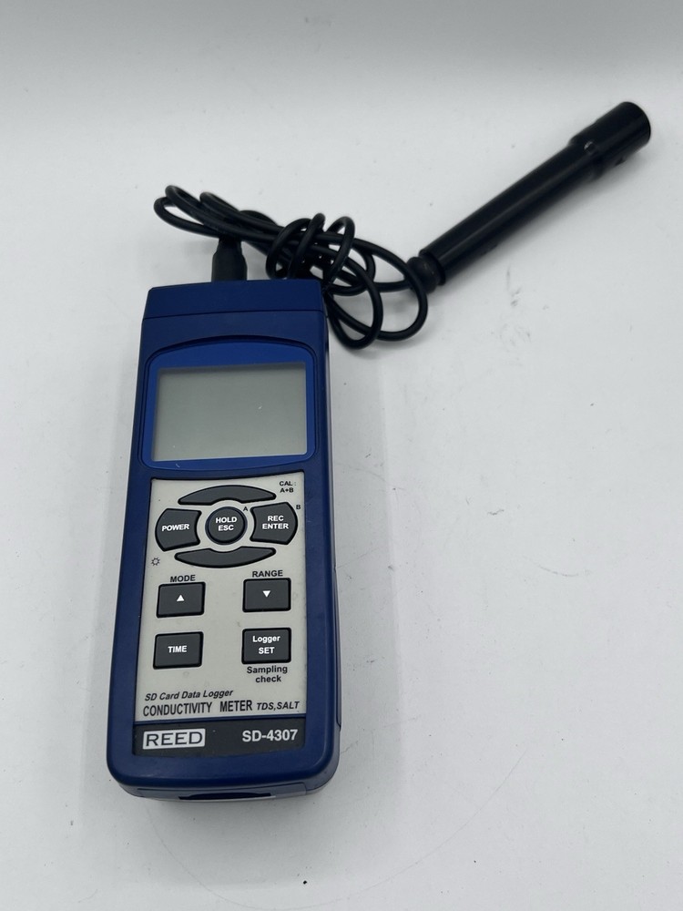Reed Instruments SD-4307 Data Logging Conductivity/TDS/Salinity Meter