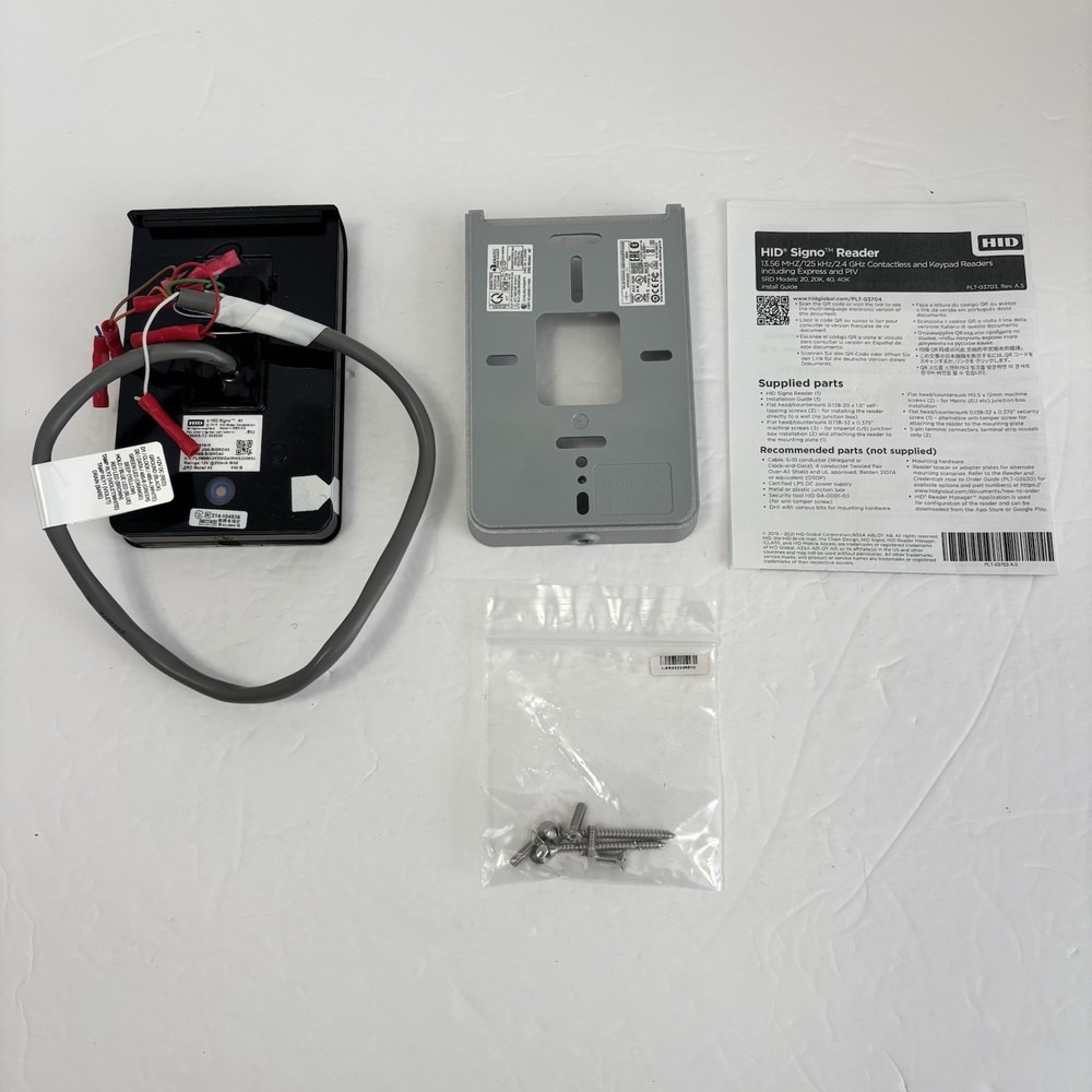 HID Signo 40 40NKS-T2-000000 Smart Card Access Control Reader