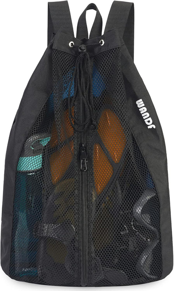 Mesh Drawstring Swim Bag for Gym, Beach, and Workout Essentials