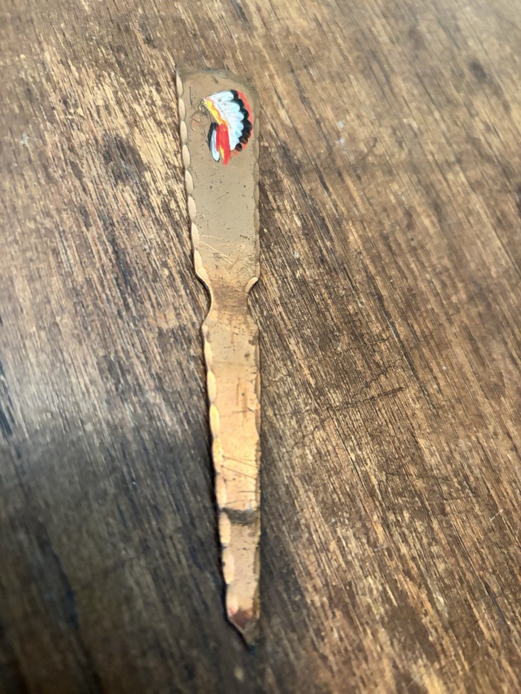 Copper Cherokee Letter Opener