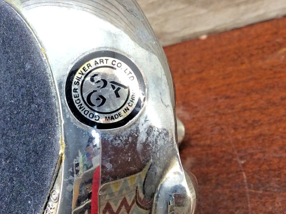 Godinger Ring Holder Dish Silver Plated Vintage Rose Design 3.5"