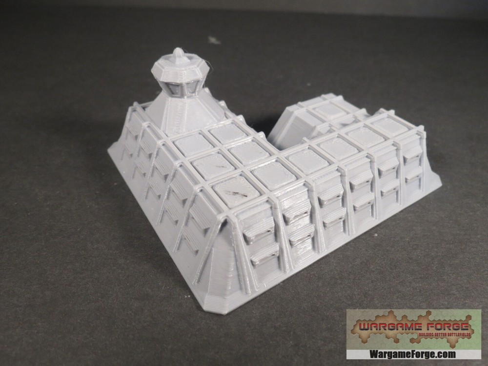 Military Command Bunker - Tabletop Wargame Terrain Battletech Warhammer