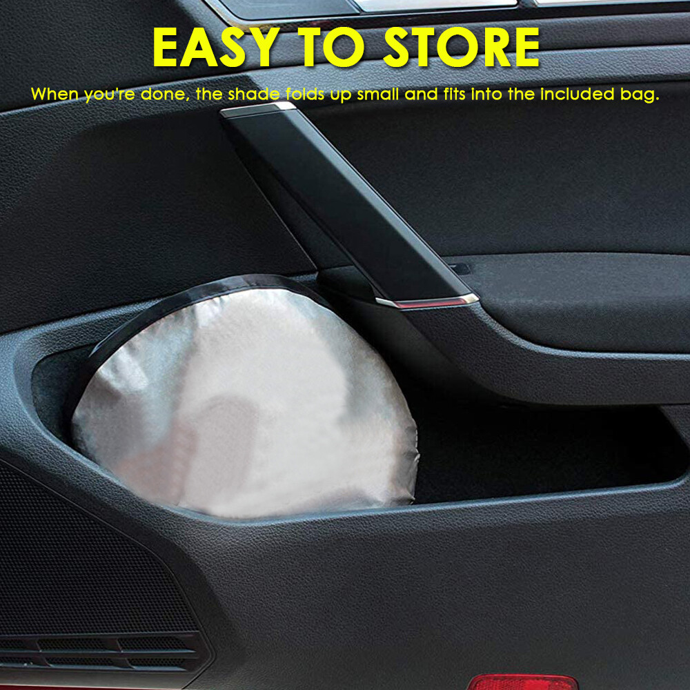 Car Windshield Sun Shade Window Sunshade Visor UV Block Protector American Flag