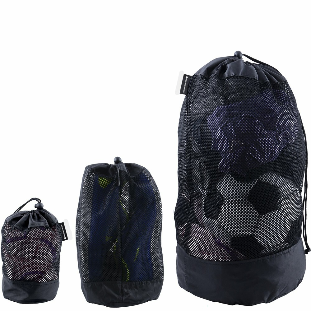 3 count The Friendly Swede Polyester Mesh Bags * Drawstring Closure * NEW
