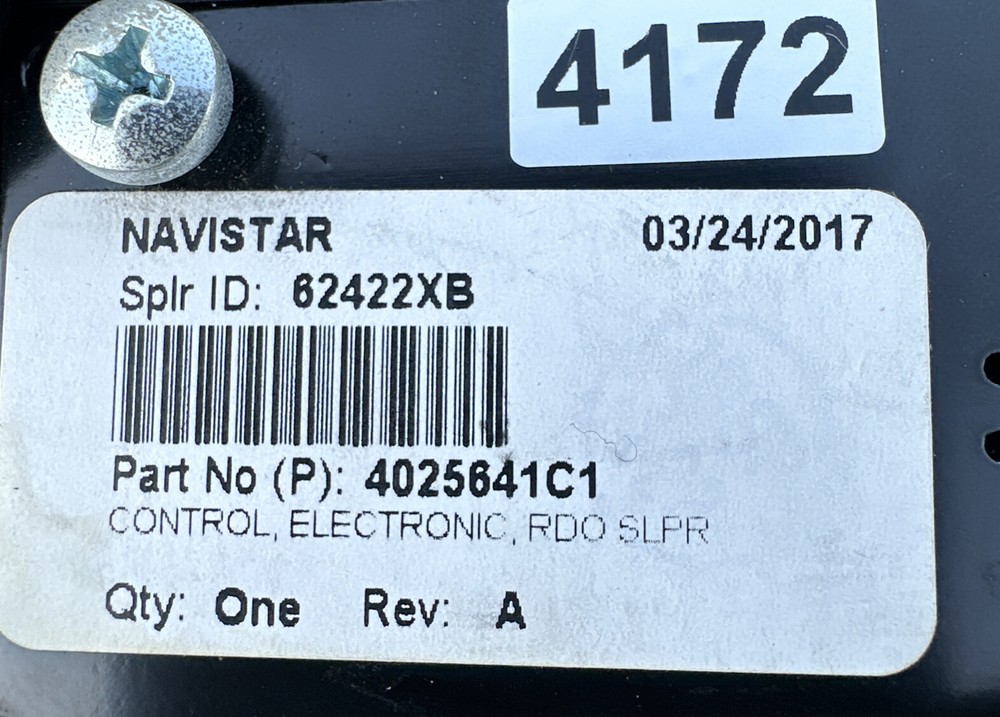 ✅ 2017 International PROSTAR Sleeper Radiator Control Sleeper Control Navistar✅