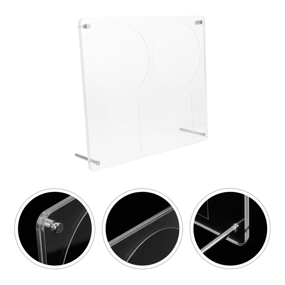 Cd Case Holder Organizer for Desktop Boxes Storage Display Frame