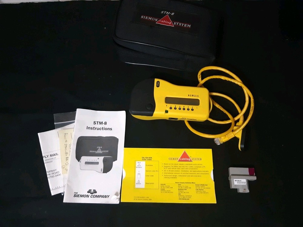 Siemon Stm-8 Network Cable Tester Kit