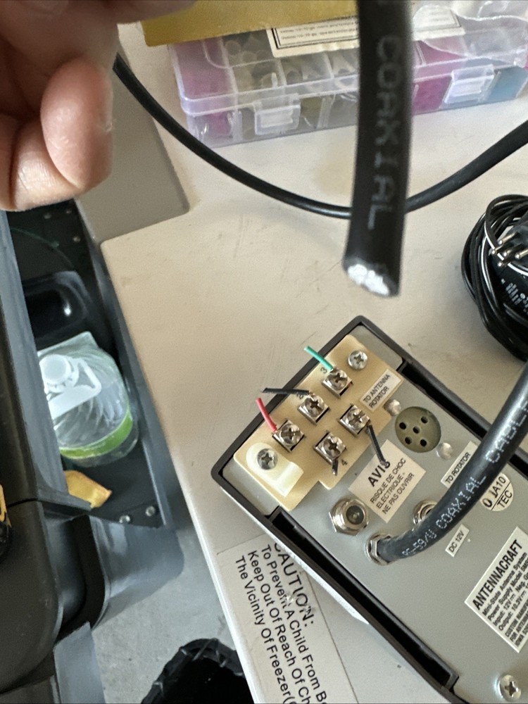 Mini State Antenna System Model 5ms9000 Controller Remote Power Supply 12v