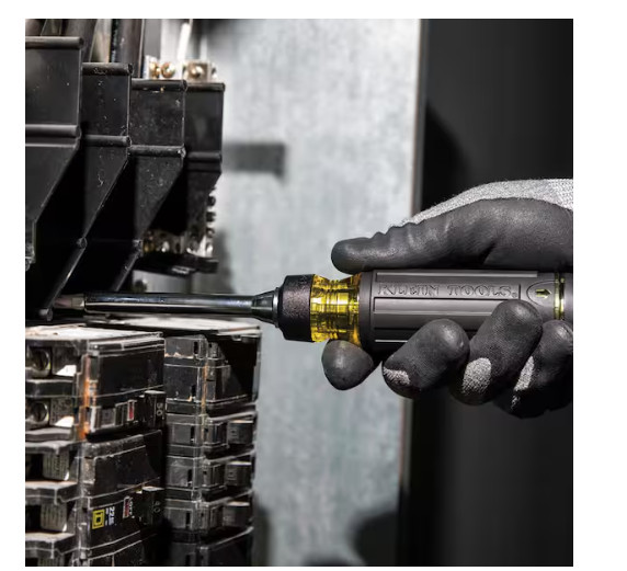 Klein Tools 15-in-1 Multi Bit Screwdriver, Ratcheting