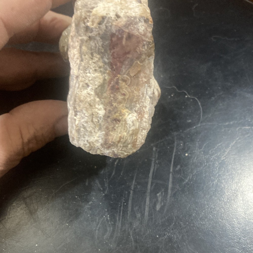 Rough Multicolored Agate Mineral Specimen for Cabbing