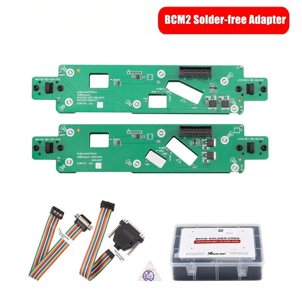 BCM2 Solder-free Adapter for Audi 5th IMMO Work with Multi Prog, Key Tool Plus