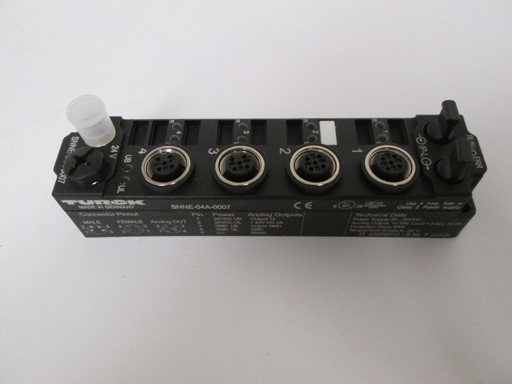 Turck SNNE-04A-0007 6824200 DeviceNet Extention Module