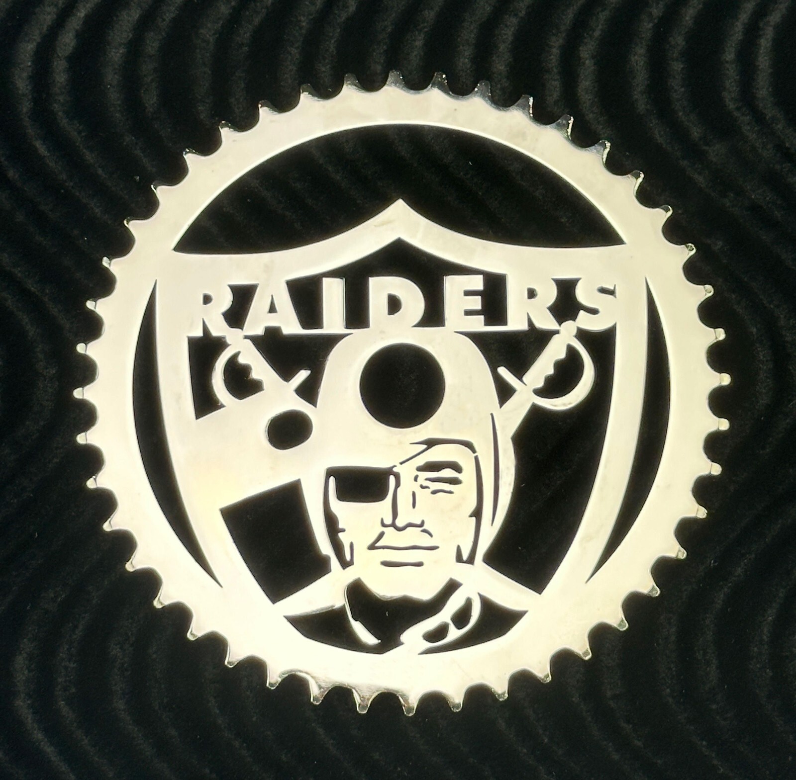RAIDERS Style Sprocket 1/2" X 1/8" 44T Chopper/Cruiser Lowrider Bicycle.
