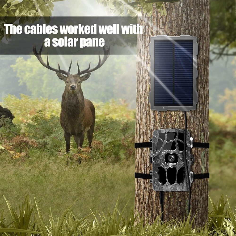 Trail Camera Power Cord79inch Dc External Power Cable Compatible with Tactacam R