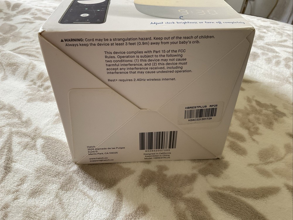 Hatch Rest+ Night Light Sound Machine