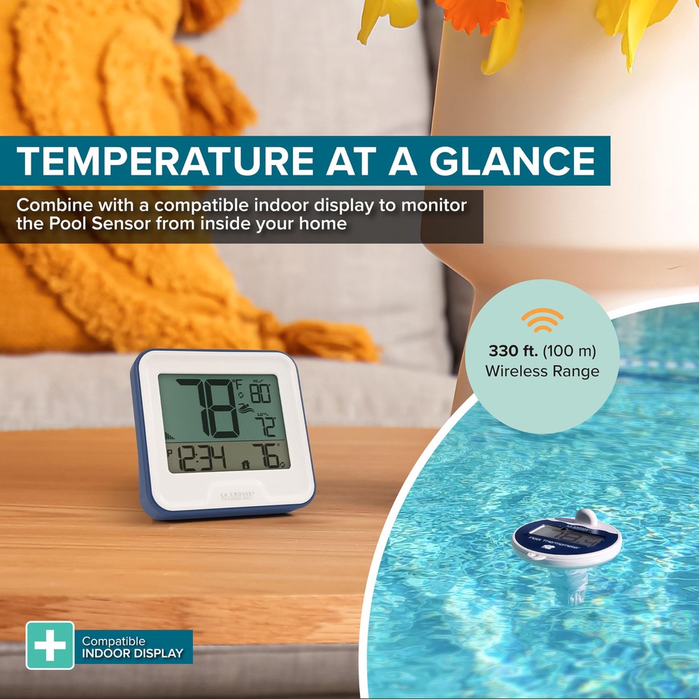 LTV-Pool-INT Wireless Digital Pool Thermometer
