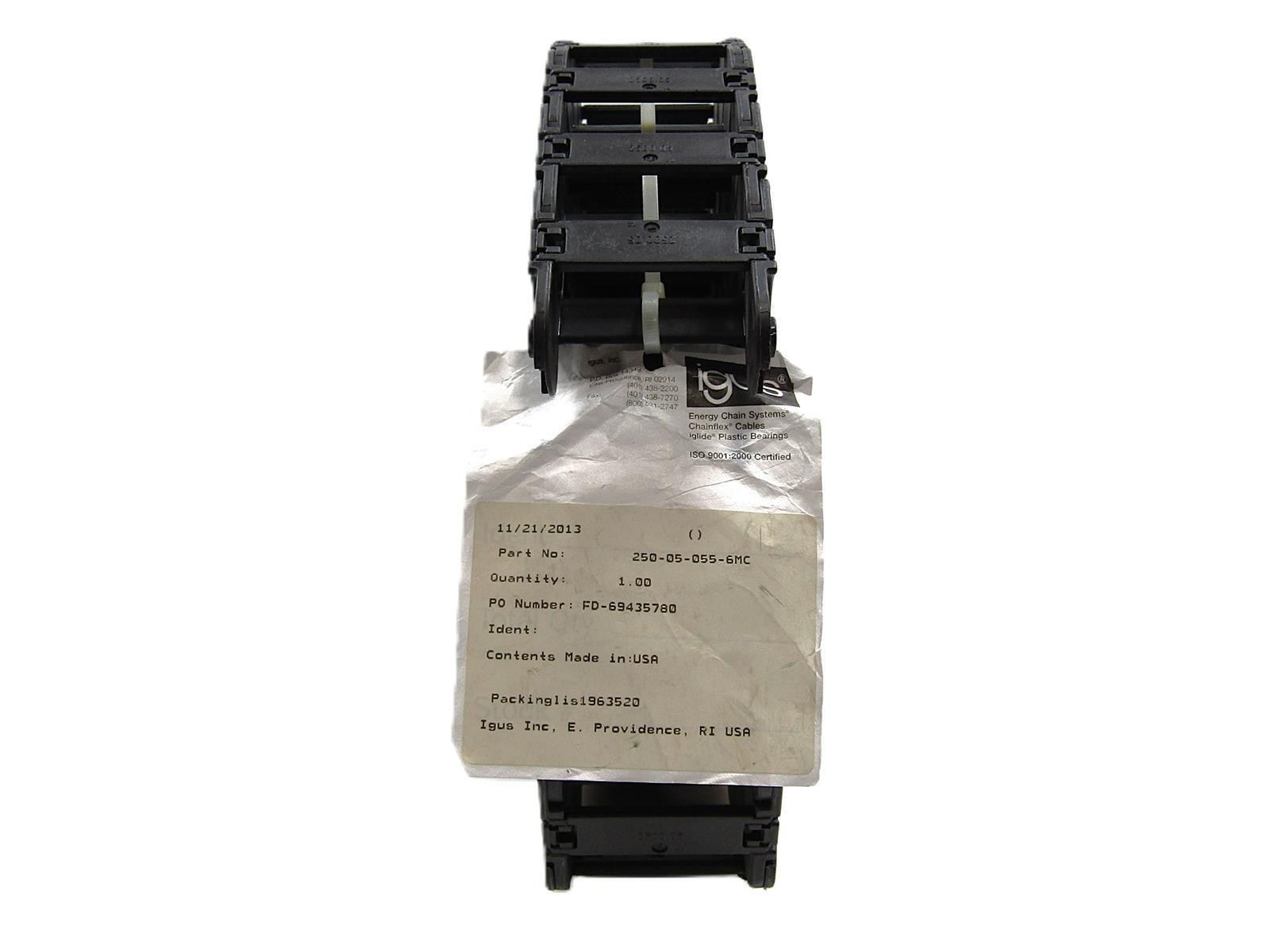 Igus 250-05-055-6MC Cable Carrier Drag Chain | Includes 35 Links
