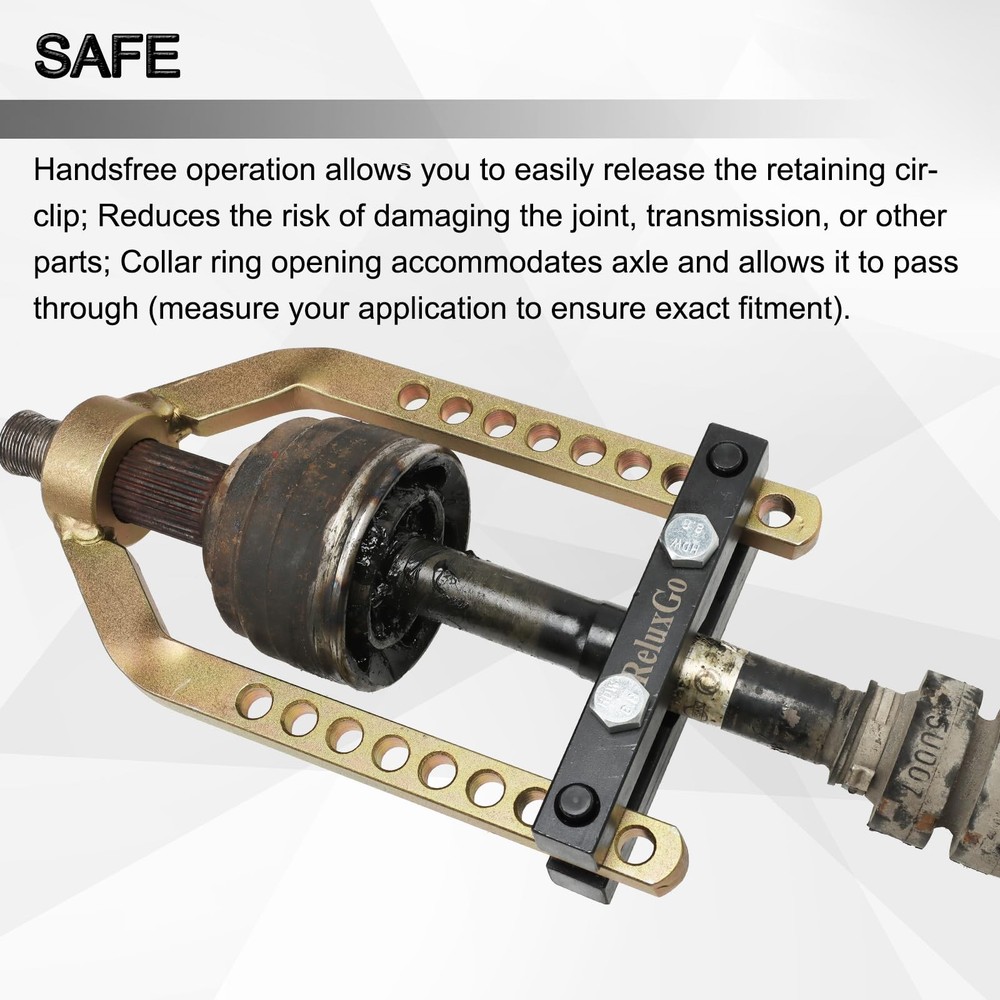 ReluxGo CV Joint Puller Propshaft Separator Tool Universal Axle black