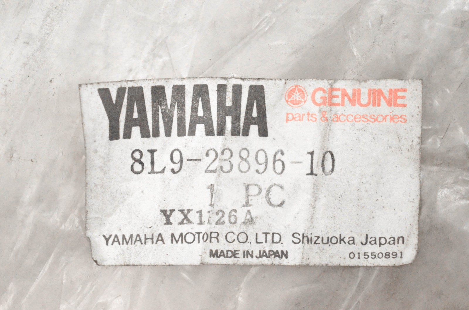 New OEM Yamaha 8L9-23896-10-00 Bracket NOS