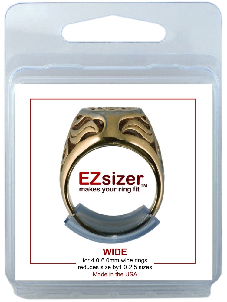 EZsizer Ring Size Adjuster - 3 pack (wide) - Ring Guard, Ring Size Reducer