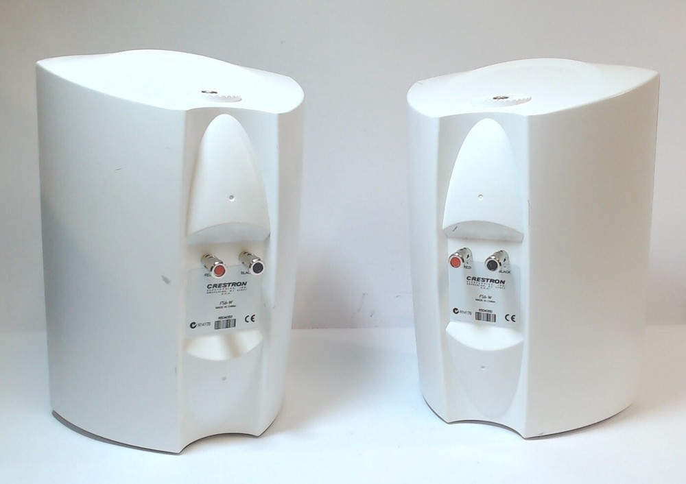 Crestron 80 watt speaker pair (white) FS6-W