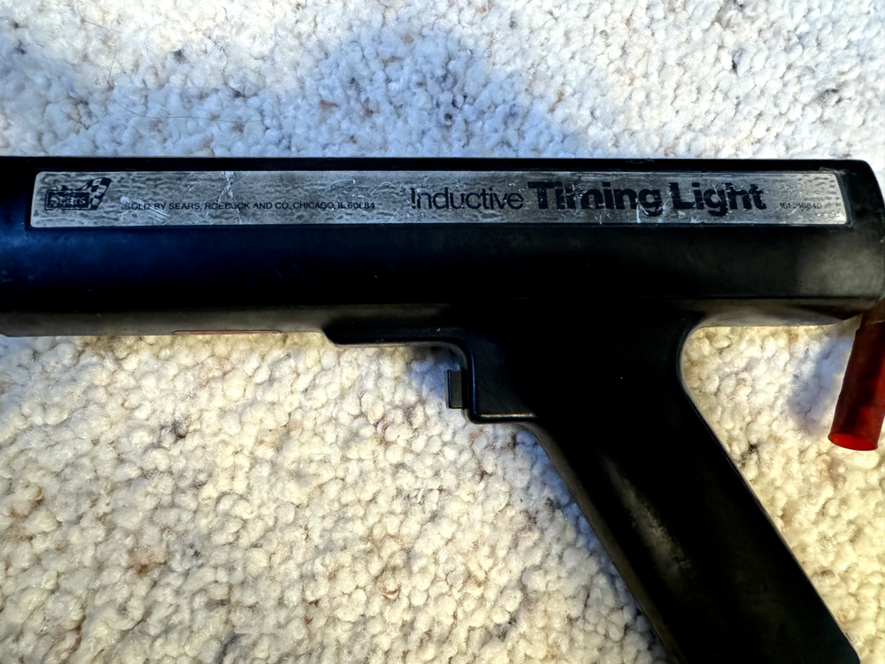 Vintage Sears Inductive Automotive Timing Light