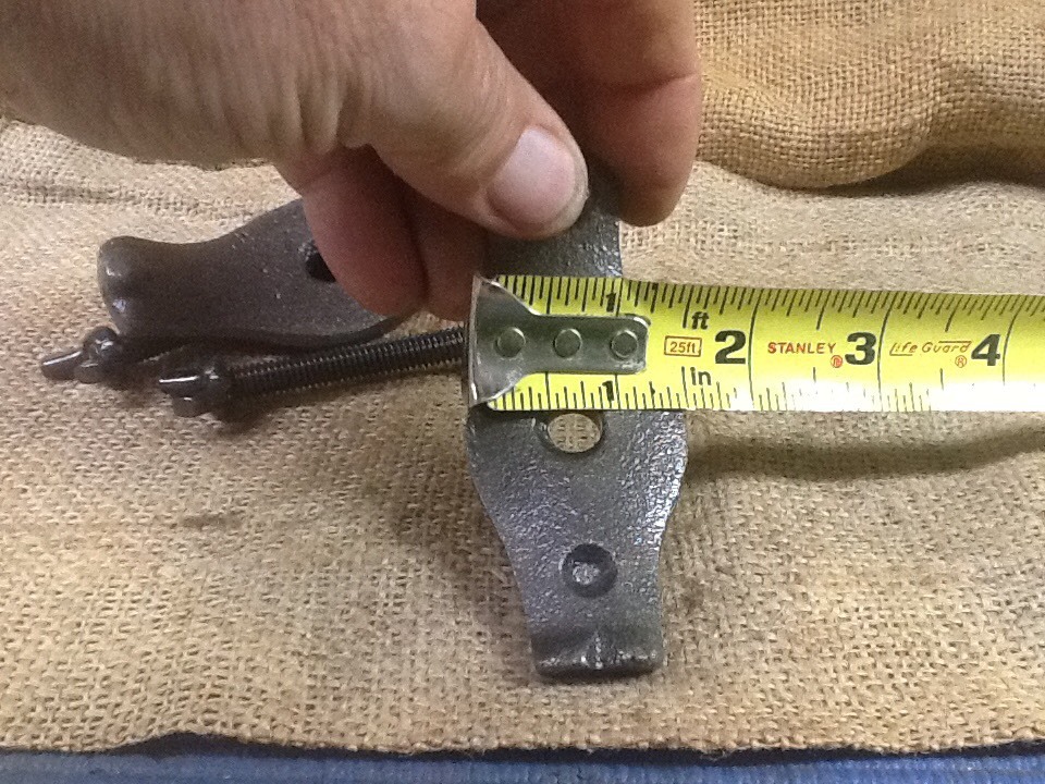 Cast Iron Black Hawk Corn Sheller Mounting Bracket Clamps