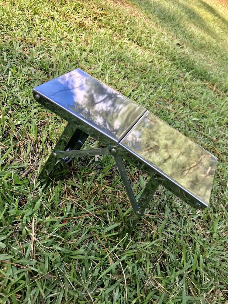 Stainless Steel Mini Stool – Strong, Sleek & Practical