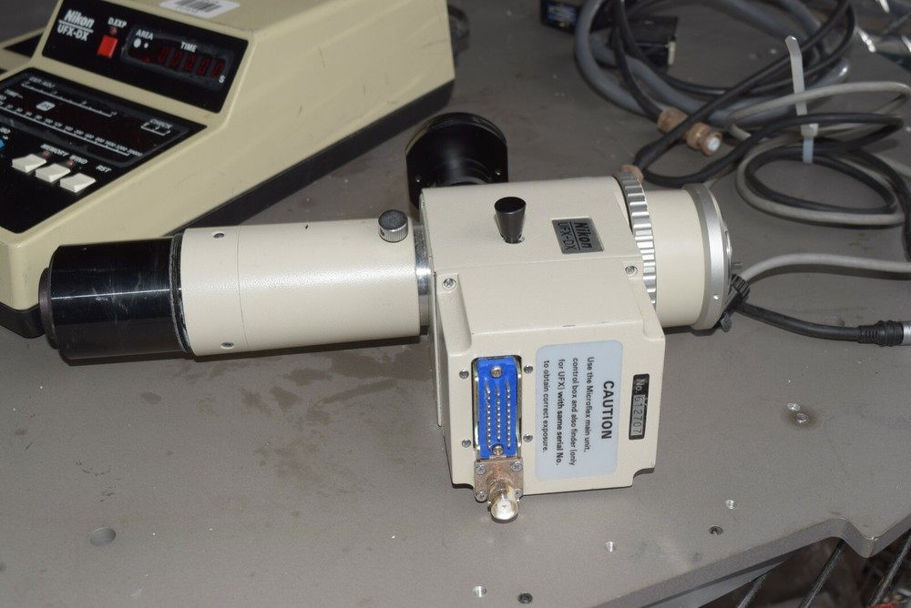 Nikon UFX-DX w/ Data pack MPC-1 MICROSCOPE CAMERA Controller #211413-AI1