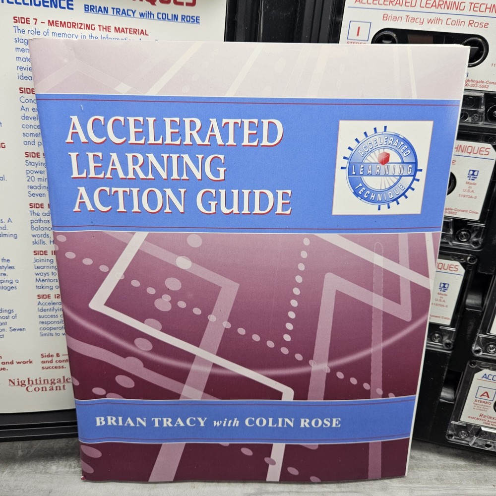 Brian Tracy Colin Ross Accelerated Learning Techniques 7 Cassettes Intelligence