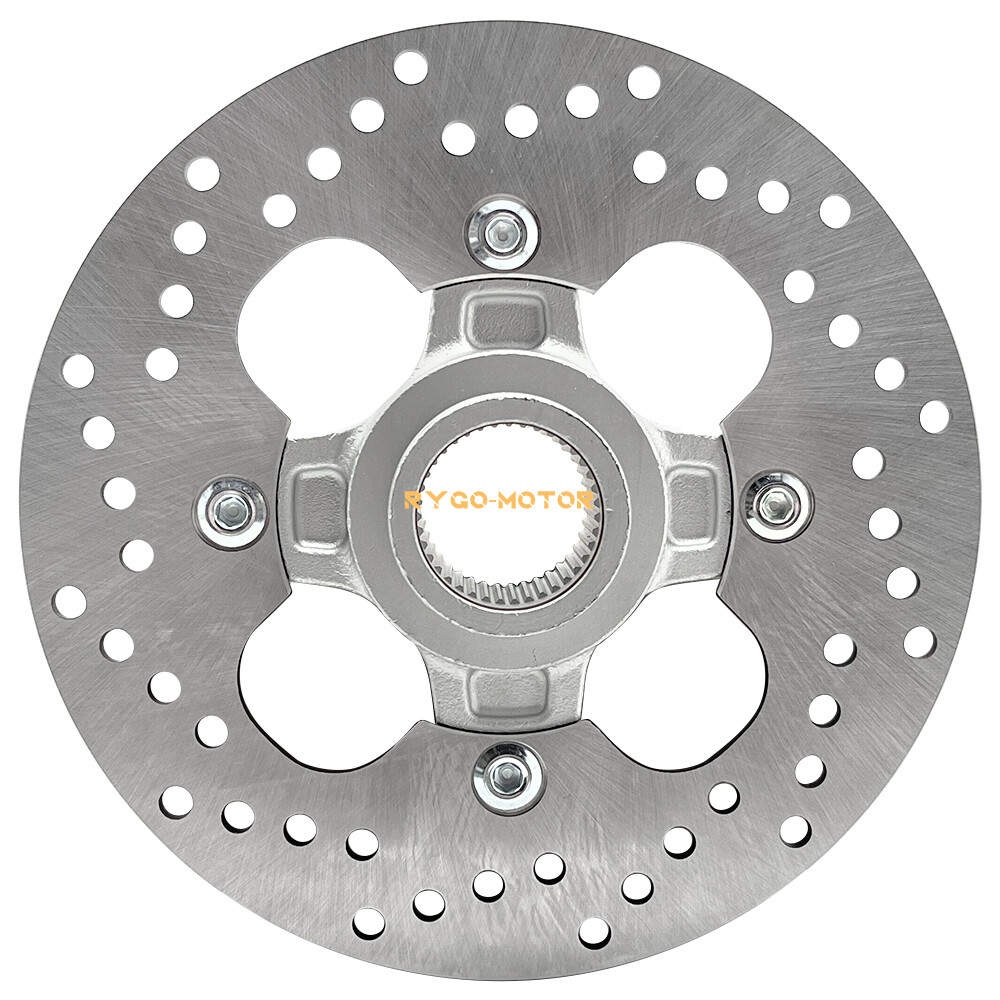 Rear Brake Rotor Disc W/Flange Hub for Honda TRX400EX Sportrax 400 TRX400X 99-14