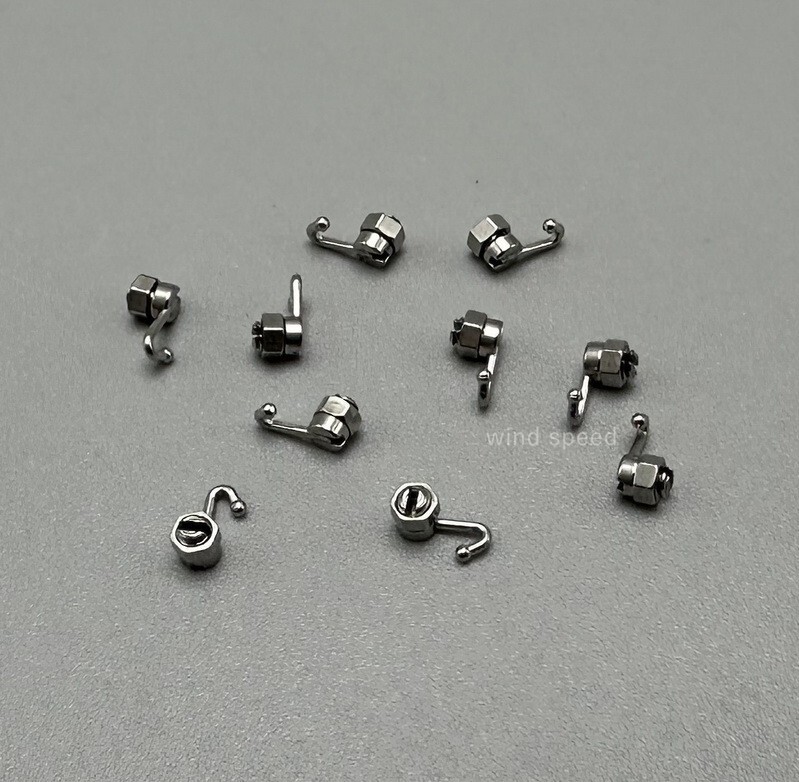 Dental Orthodontic Activity Crimpable Hooks Arch Wire Stop Locks Tool Left Right