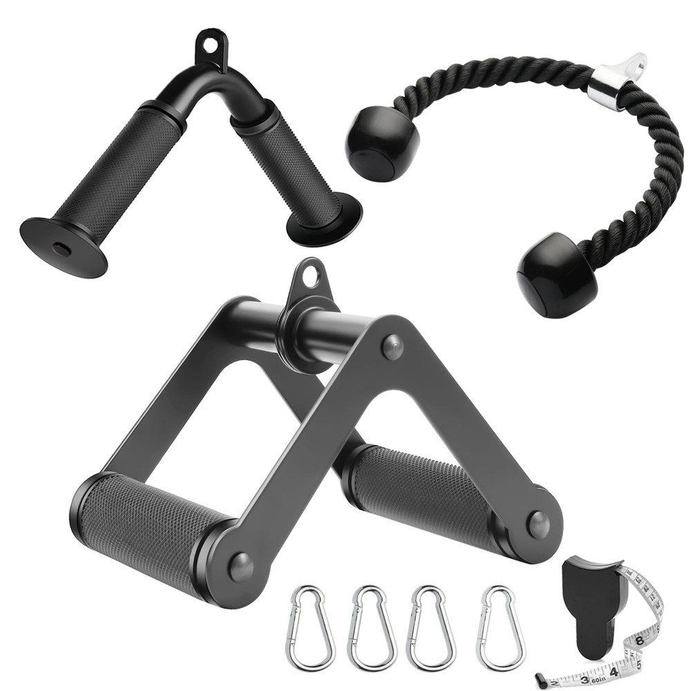 Cable Machine Attachment，LAT Pulldown Attachments Upgraded 1.3 Inch Comfo
