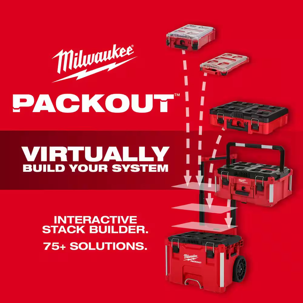 PACKOUT 5-Compartment Small Parts Organizer (2-Pack)