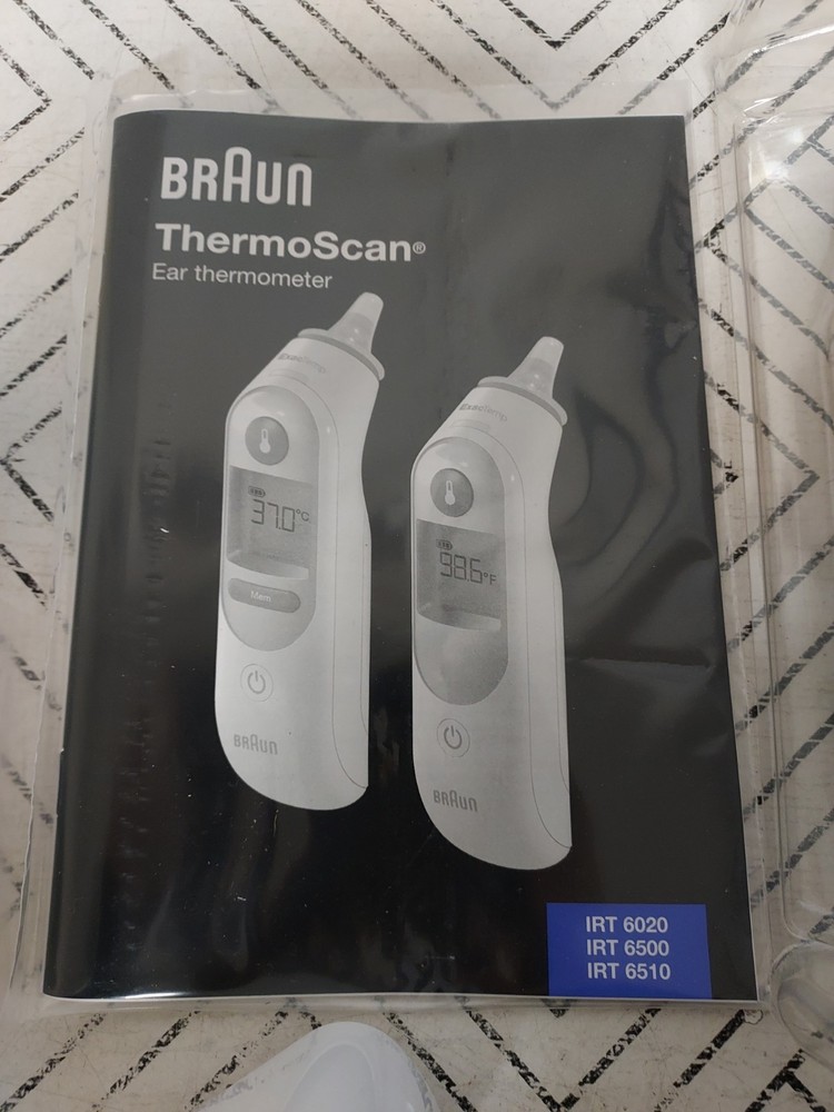🥥 Braun Thermoscan Ear Thermometer with ExacTemp Technology🆕️AS SHOWN👇