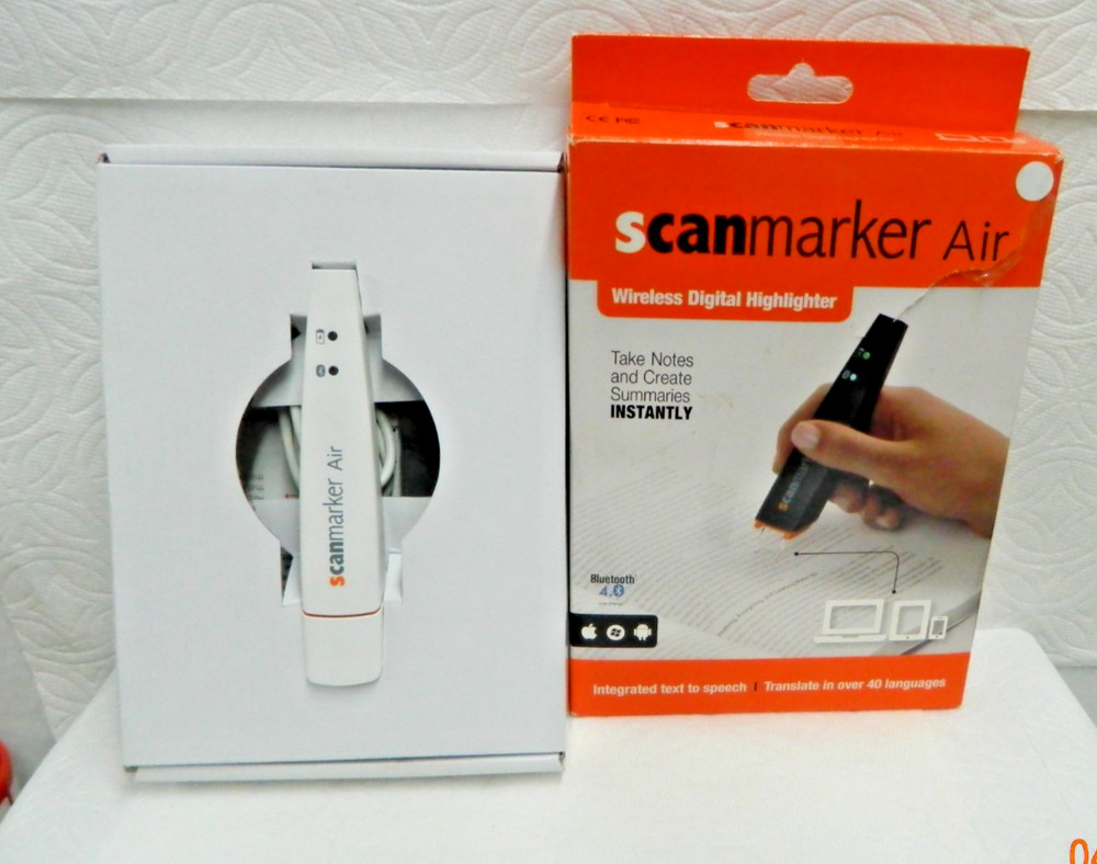 Scanmarker Air Wireless Digital Highlighter New Open Box