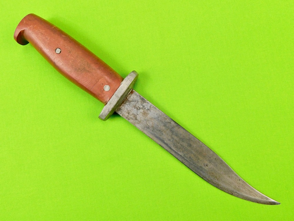US WW2 Custom Made Theater Fighting Knife w/ Sheath